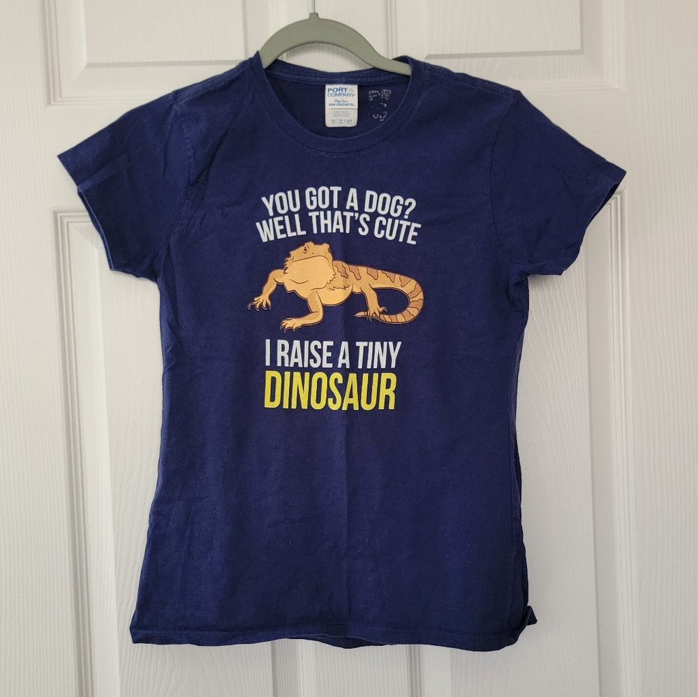 Port & Company Bearded Dragon T-shirt Size XS